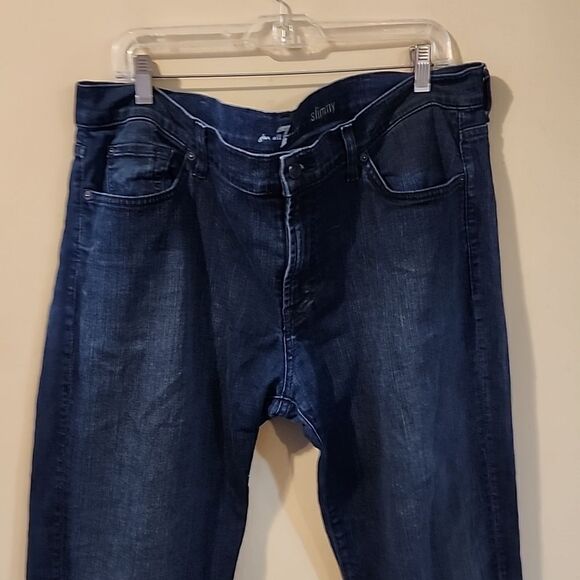 Men's 7 for all mankind jeans 👖 size 40 - Picture 2 of 5